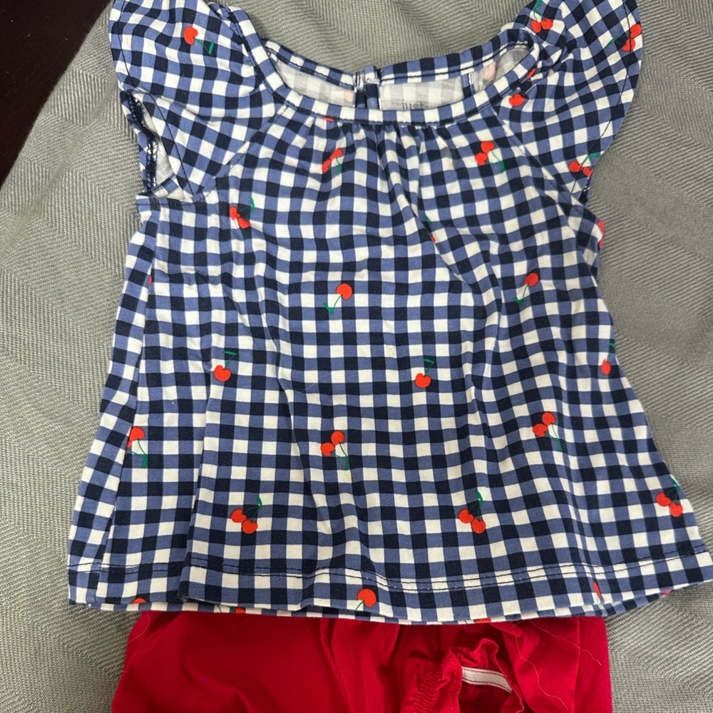 Red, white, and blue 9 month outfit- target